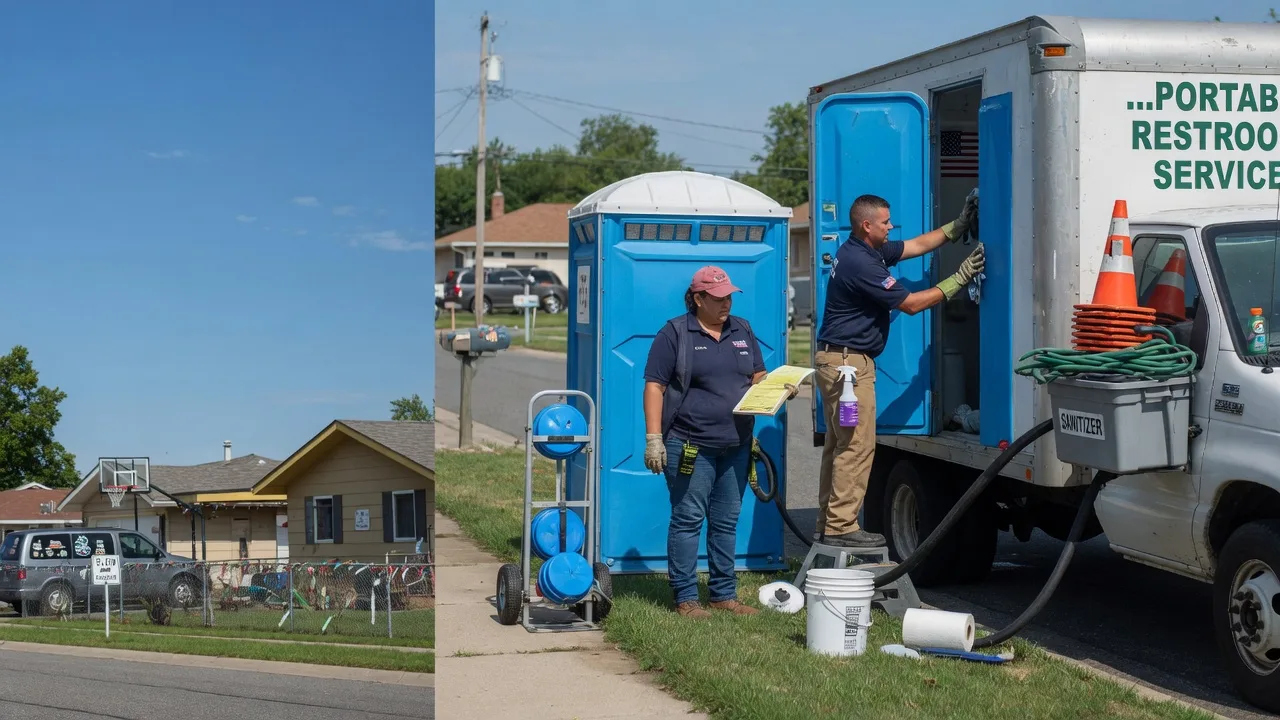 Portable Toilet Rental in Gilliam, MO near me